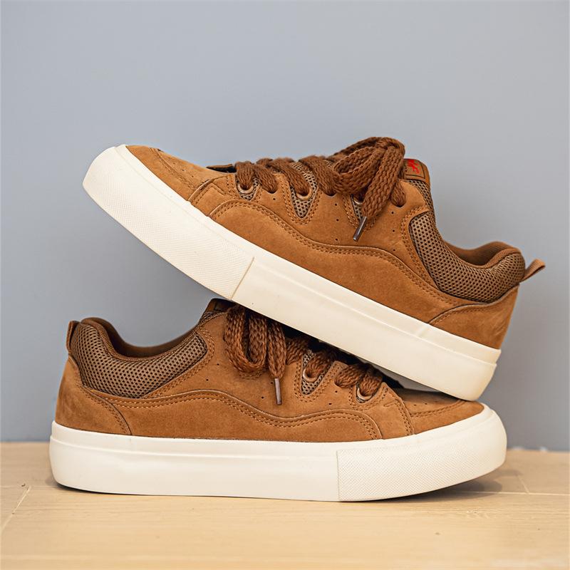 Men's shoes trendy shoes 2 bread shoes versatile skateboard shoes niche men's shoes angora red