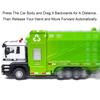 1/50 Sanitation Garbage Truck Alloy Models Cars Toys Light Sound Sprinkler Trucks Wheel Pull Back Vehicle for Boys Birthday Gift