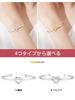 Knotted Heart 361L Stainless Open 18k Accessories [FOCALOOK] Women's Bracelet, Bangle, Steel, Hypoallergenic, Zirconia, Bangle, Gold, Fashionable,