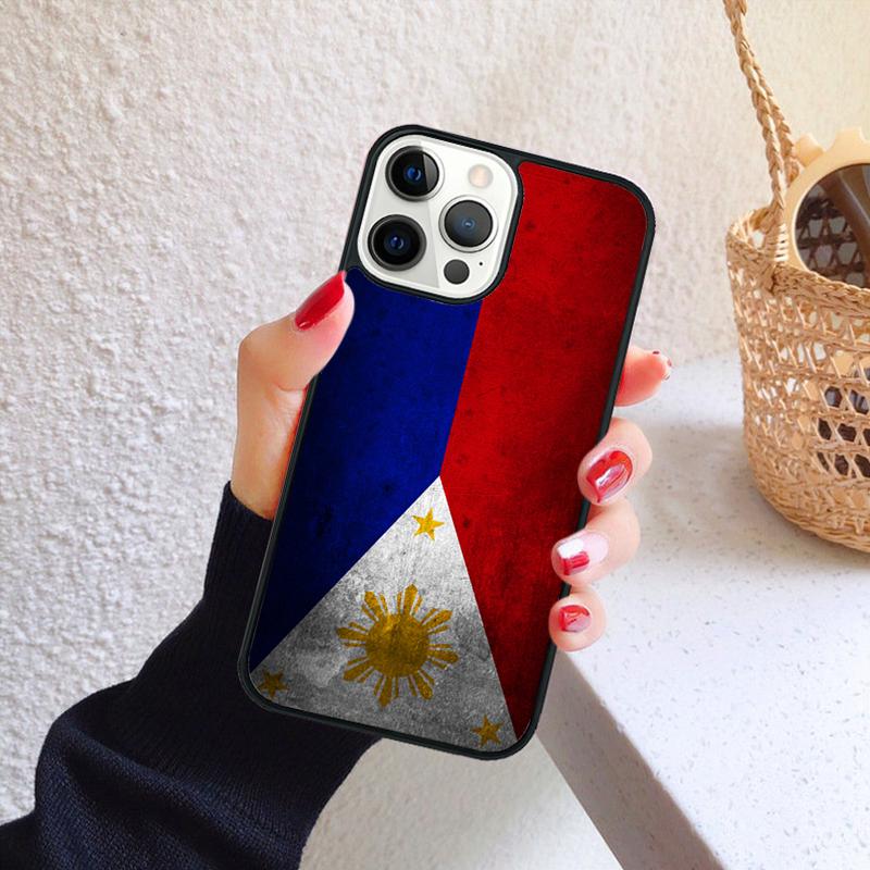 Philippines Flag Phone Case for iPhone 17 Air 16 15 14 12 13 PLUS 11 PRO MAX Back Cover Fundas Shell