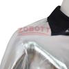 Heren Pop Punk Michael Jackson Zilveren Ritsjas Cosplay Kostuum Volwassen Halloween Maskerade Podiumoptreden Outfit
