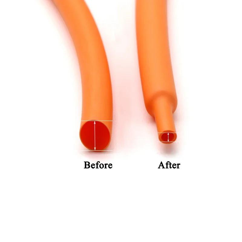 2:1 Heat Shrink Tubing Dia 1 2 3 4 5 6 7 8 9 10 12 14 16 20 25 30 40 50 mm Thermoresistant Sleeve Cable Repair Polyolefin Tube