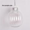 Acrylic Feather Transparent Christmas Ornament Ball