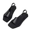Fashion Casual Sandals Leather Male Flip Flops Stylish Open-toe Men's Sandals Summer Leisure Beach Flats Holiday Outdoor Male Slippers