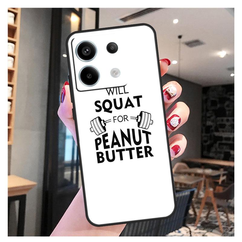 Bodybuilding Gym Fitness Case For Xiaomi Redmi Note 13 12 11 9 10 Pro 9S 10S 11S 12S Redmi 13 12 10C 12C 13C Coque
