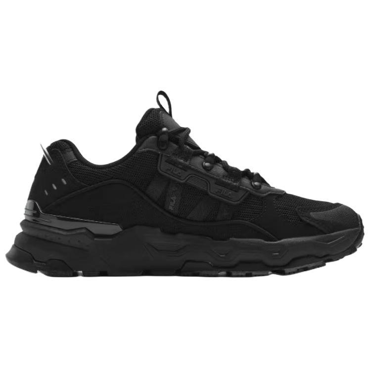 FILA Retro Series Starry Sky Soft Comfortable Versatile Sports Low-Top Lifestyle Casual Shoes Men Casual Shoes Black F12M442142FBK