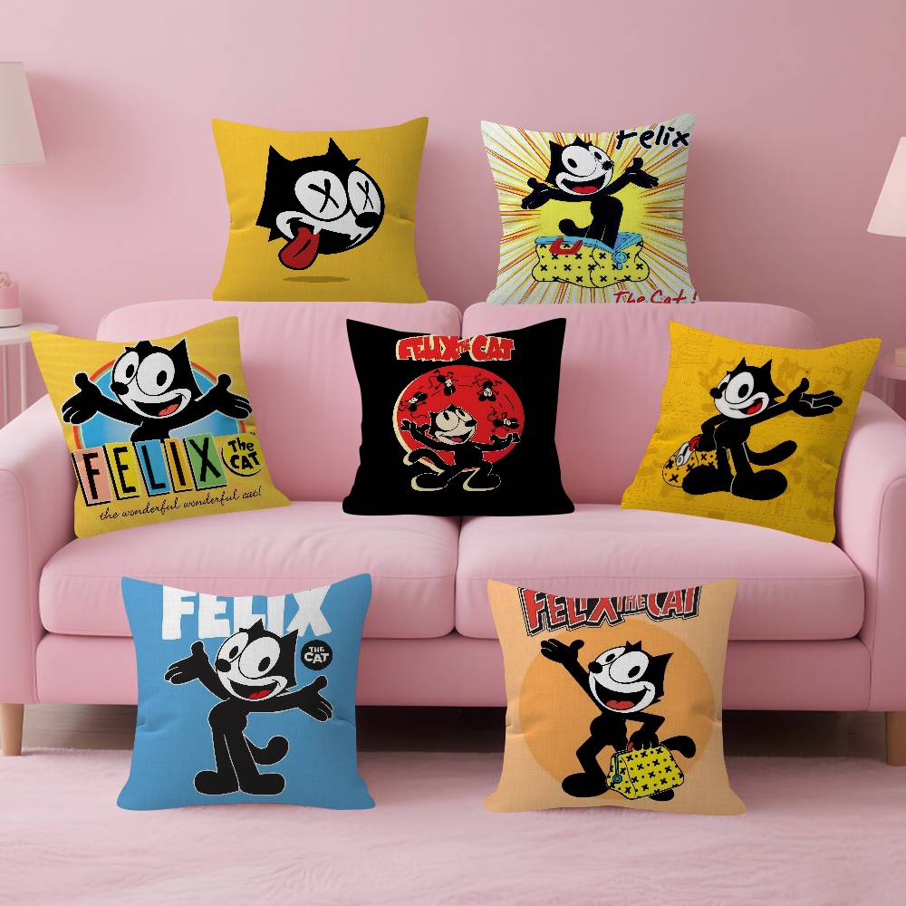 Film FFelix CLASSIC die Katze Kissenbezug Kissenhülle Polster Sofa Wurfkissen Heimdekoration Kissenbezug