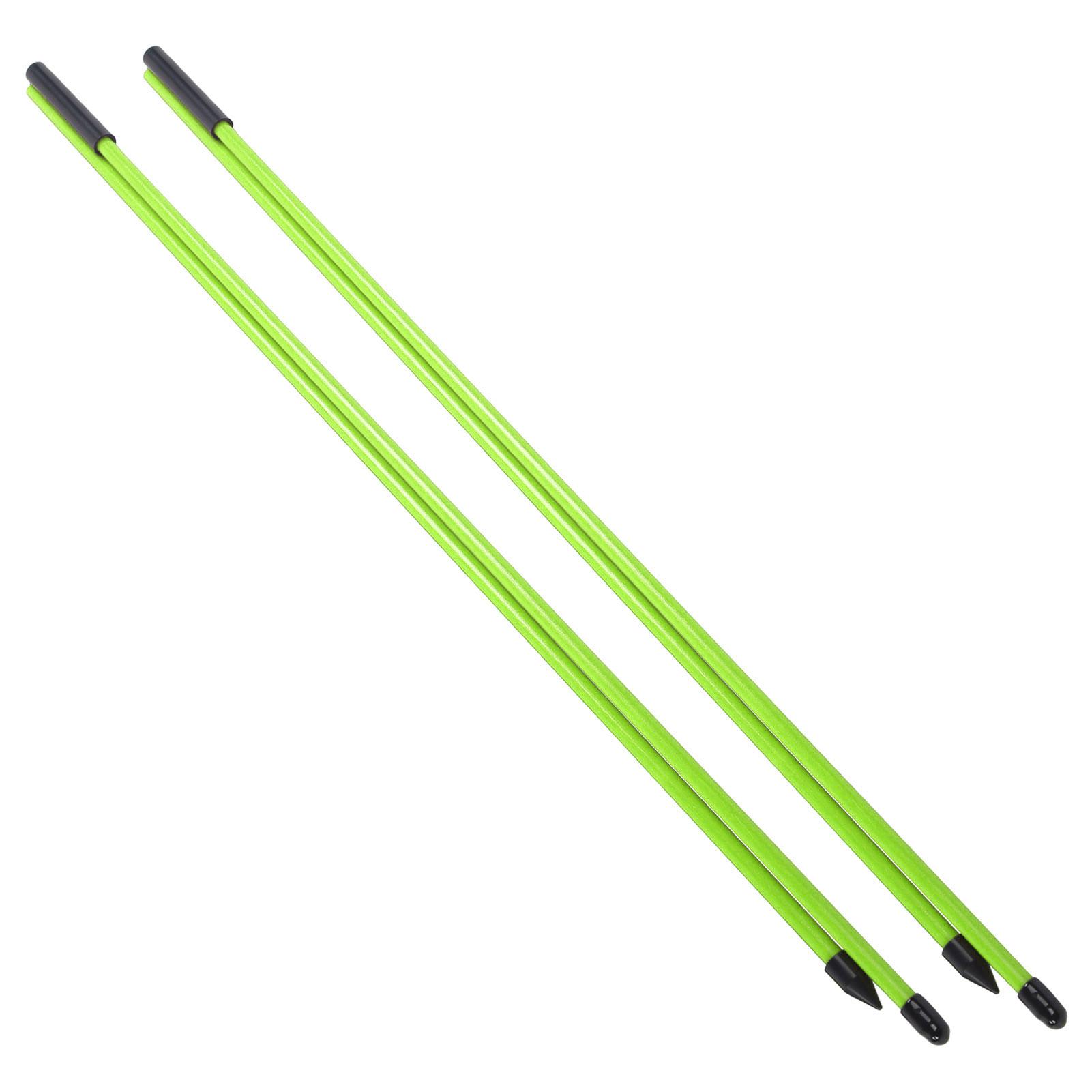 Fiberglass Alignment Sticks 2 Sections Foldable Direction Indicator Rod Aid
