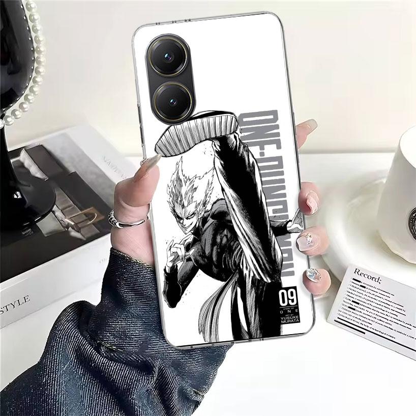 One P-Punch-Man Garou Soft Phone Case For Xiaomi Redmi 15C 15 13C 13 Poco X5 X6 X7 F7 Ultra M7 12C 12 10 10C 9C 9A 9T 9 Fundas P