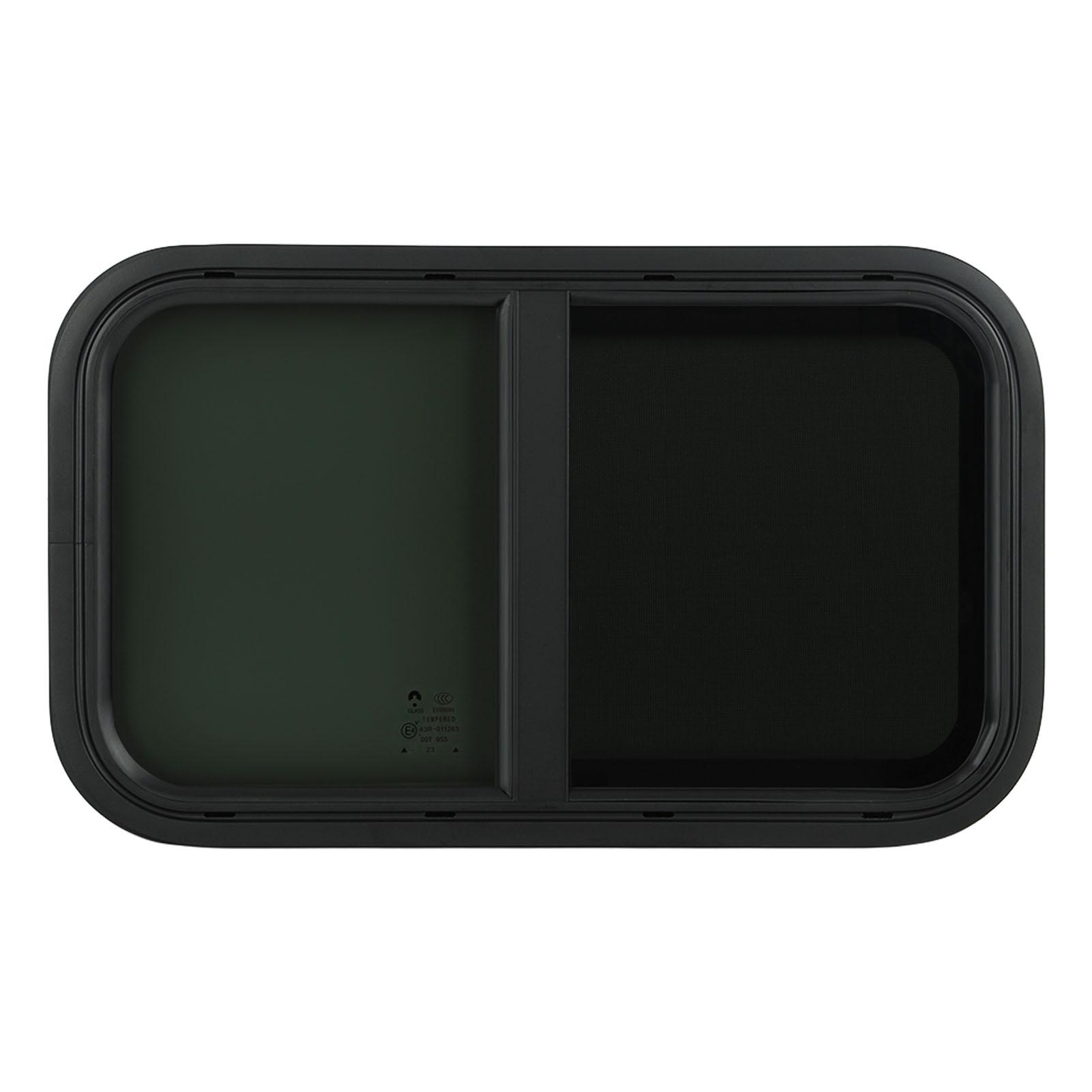 

Окно Push Pull со съемной сеткой от насекомых, закругленный угол, герметичное, водонепроницаемое, устойчивое к ультрафиолетовому излучению, для кемпера, автофургона