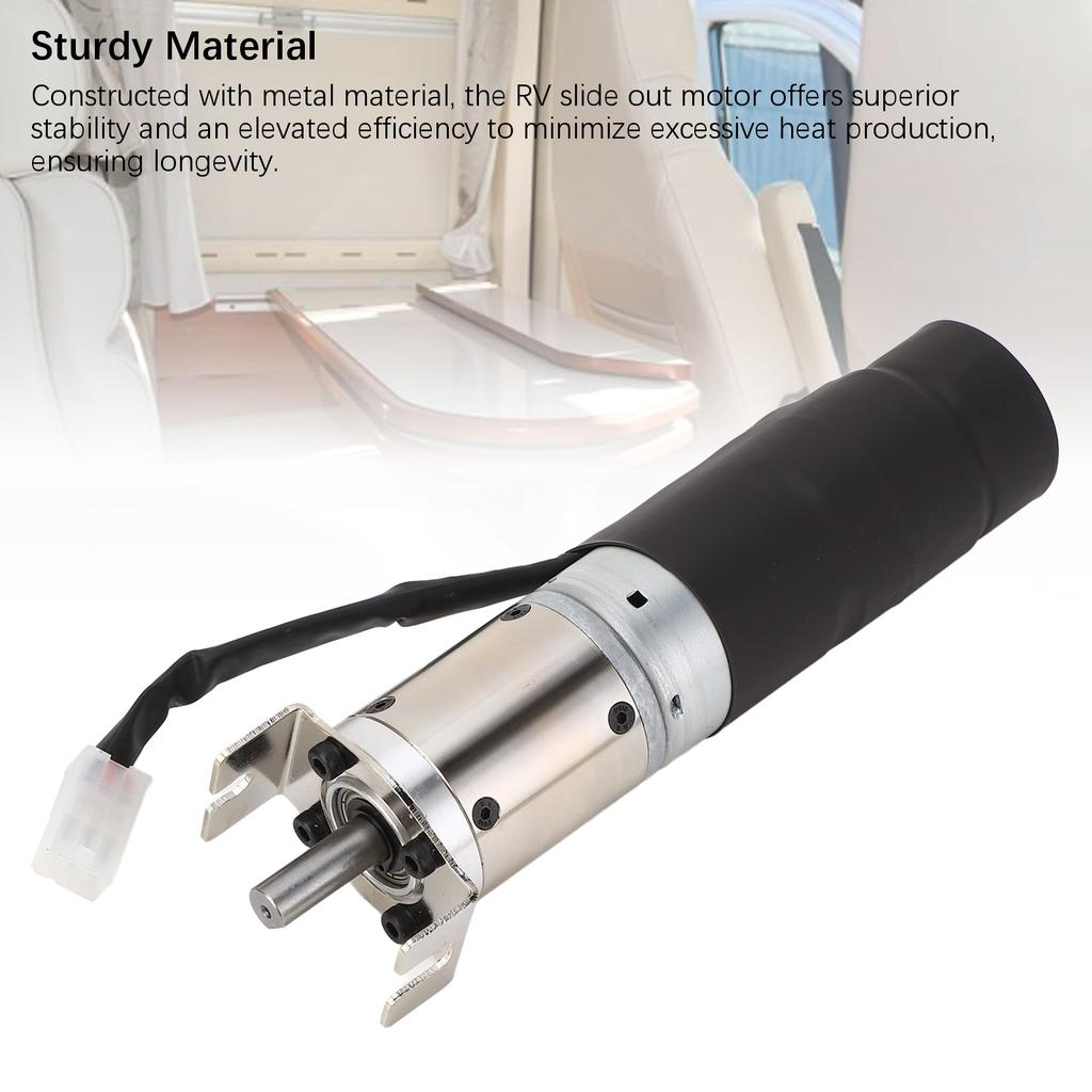 In Wall Slide Out Motor with Brake 364262 42mm Mid Torsion Electric In Wall Slide Out Motor Replacement for Lippert Schwintek In Wall Slide System 12V