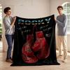 Rocky Boxing Gloves Design for all seasons blanket lunch break throw gift