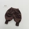 Casual Versatile Fleece Thickened Warm Winter Sweatpants For Kids Boys And Girls