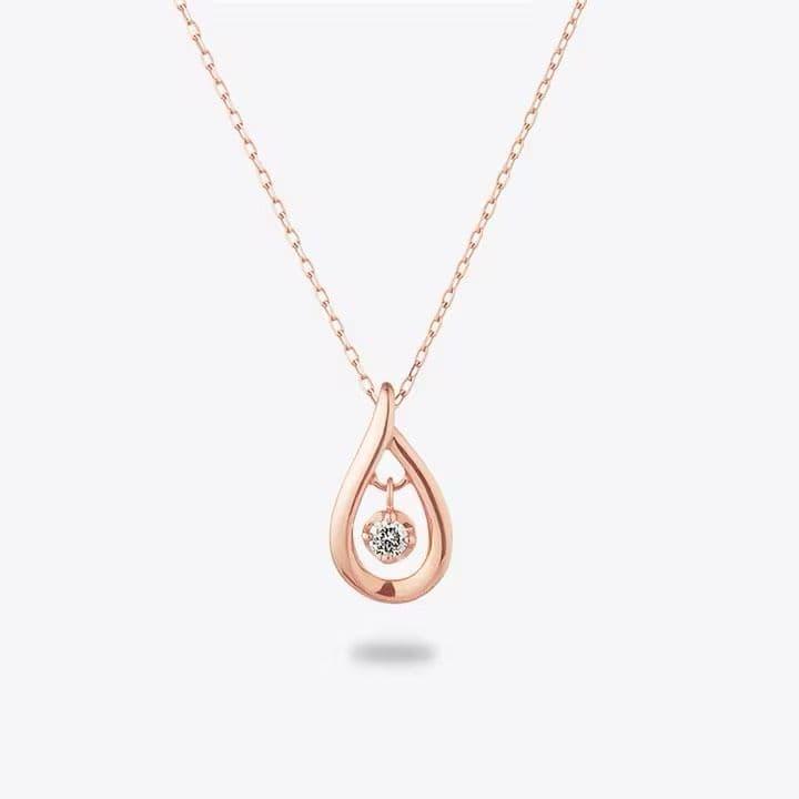 Used Canal 4 necklace with music box case