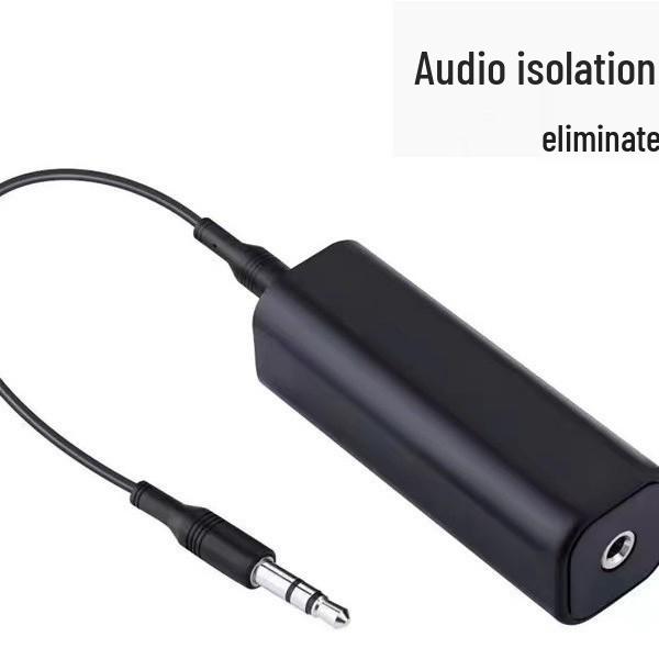3.5mm Audio Isolator: Ground Loop Noise Filter and Current Noise Eliminator