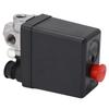 6 to 8kg Air Compressor Pressure Switch Heavy Duty 4 Port Air Compressor Switch NPT1 4in 135 to 175PSI 20A AC 240V