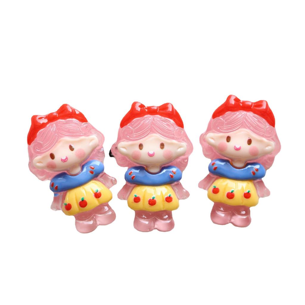 Bijoux de Princesse Sirène en Résine DIY: Épingles à cheveux transparentes et accessoires d'anneaux pour cheveux pour enfants