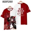 New T-shirt Printed 3D Cosplay Unisex Clothing Street Harajuku Top Men Women Round Neck Tees