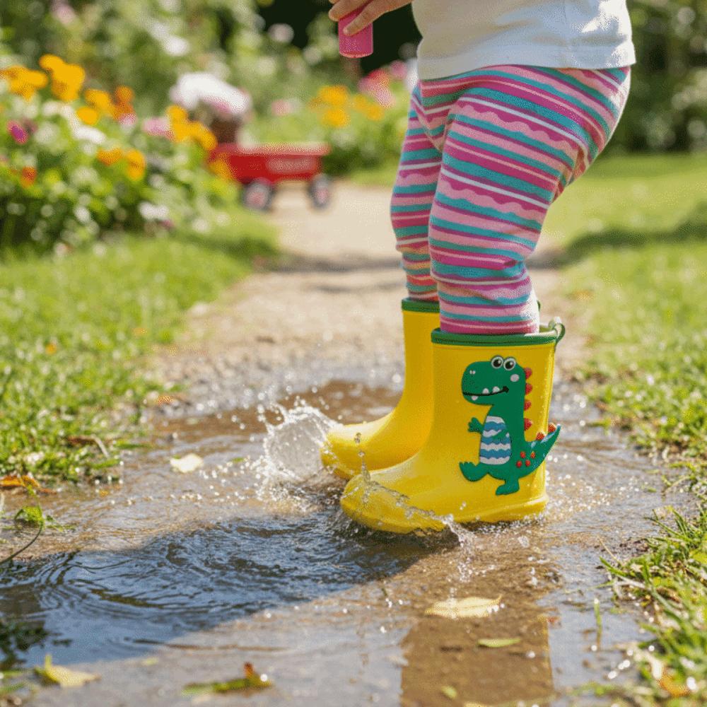 Non-Slip Children Rain Boots EVA Water Shoes Cute Waterproof Shoes Outdoor Use