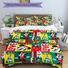 3pcs Mickey, Minnie Printed Bedding Set, Breathable And Soft, Machine Washable, Christmas Gift, Suitable for Bedroom Decoration, 072