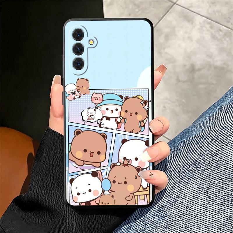 Bubu Dudu Cartoon Cute Soft Phone Case for Samsung A17 A37 A57 A16 A26 A36 A56 A15 A25 A35 A55 A14 A24 A34 A54 A13 A23 A33 A53 A