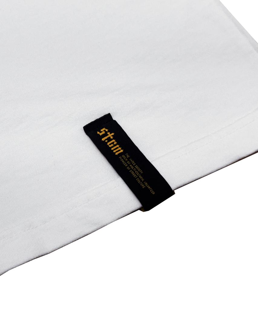 STIGMA Washed Blank T-Shirts V2 White