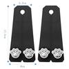 Catland Headrest Hooks for Cars, Cute Cat Paw Storage Goods, Can Be Used In the Back Seat or Passenger Seat, Silver, 2 Pieces