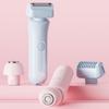 Double Heads Trimmer Women Electric Shaver USB Rechargeable Waterproof Face Body Bikini Area Arm Leg Hair Epilator Razor
