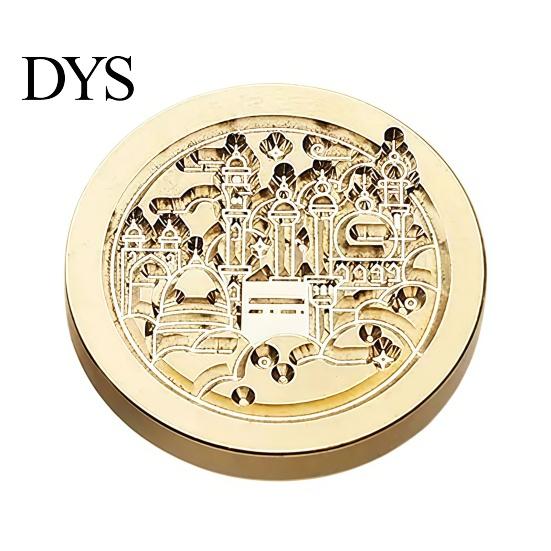 Decorative Embossed Stamp Brass Wax Seal Heads, Alphabet Christmas Sealing Personalized Gift Head for Envelope Wrapping Journal Scrapbook Decor Metal