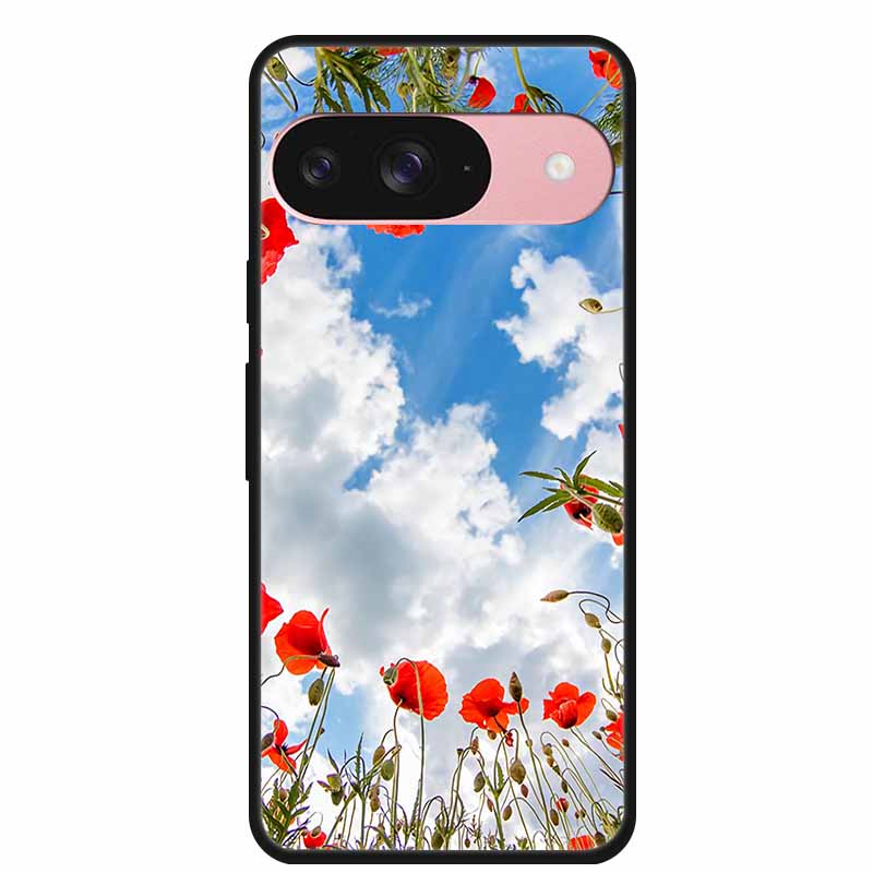 Case For Google Pixel 9 5G Case Painted Cat Soft Silicone TPU Lovely Cover For Google Pixel 9 Pro XL Cover for Pixel 9Pro Coque