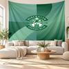 Hibernian FC Wandteppich, Wandbehang aus weichem Stoff, Dekorative Kulisse für Schlafzimmer Heimwandkunst