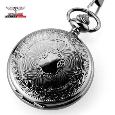 Bestseller Klassische Gravierte Klappdeckel Taschenuhr Halskette - Vintage Geschenk für Männer & Frauen Studenten