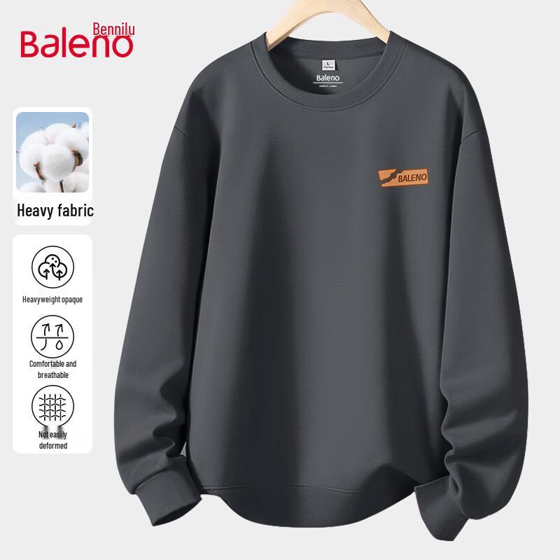Baleno Men's Heavyweight Crewneck Sweatshirt