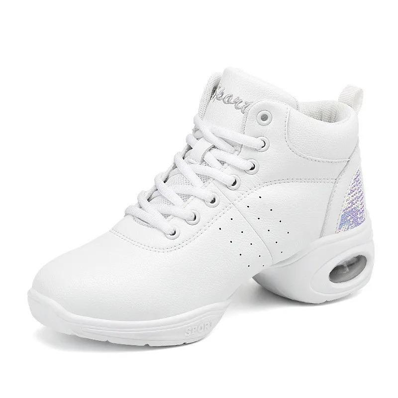 Scarpe da Ballo Donna Ragazze Moderne Suola Morbida Jazz Sneakers Traspiranti Leggere Scarpe da Ballo Fitness Sport