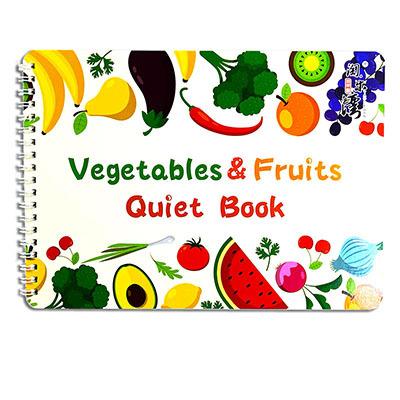 Montessori Toddler Busy Book Learning Activity Quiet Book for Early Education 2-4 Years