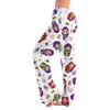 Womens Pajama Pants Sleepwear Casual Drawstring Elastic Waist Pants Comfy Straight Yoga Loose Trousers