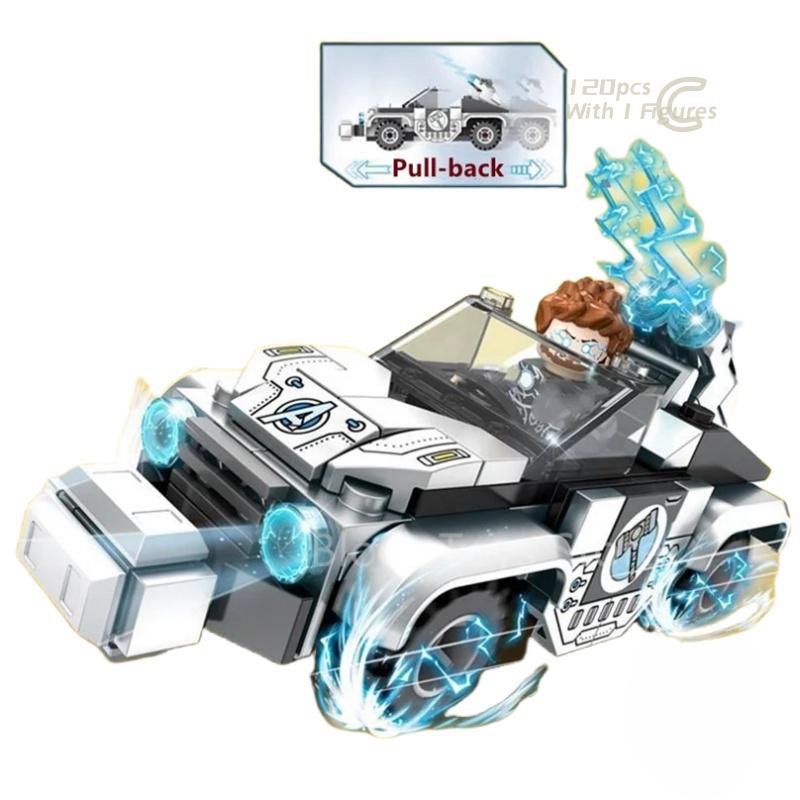 Neues Mech-Transformations-Bausatz-Set Captain Op Feuerwehrwagen Actionfiguren Kombinierbar für Kampfmodus Spielzeug Geschenke
