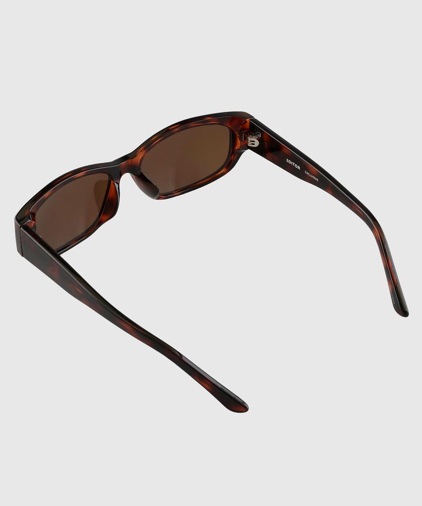 Tuditeo Vo Wide Square Bold Sunglasses C3 Leopard