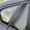 Für BMW X5 X6 F15 F16 14-18 Real Carbon Fiber Autofenster B-Säulen Dekorative Aufkleber Auto Styling Trim