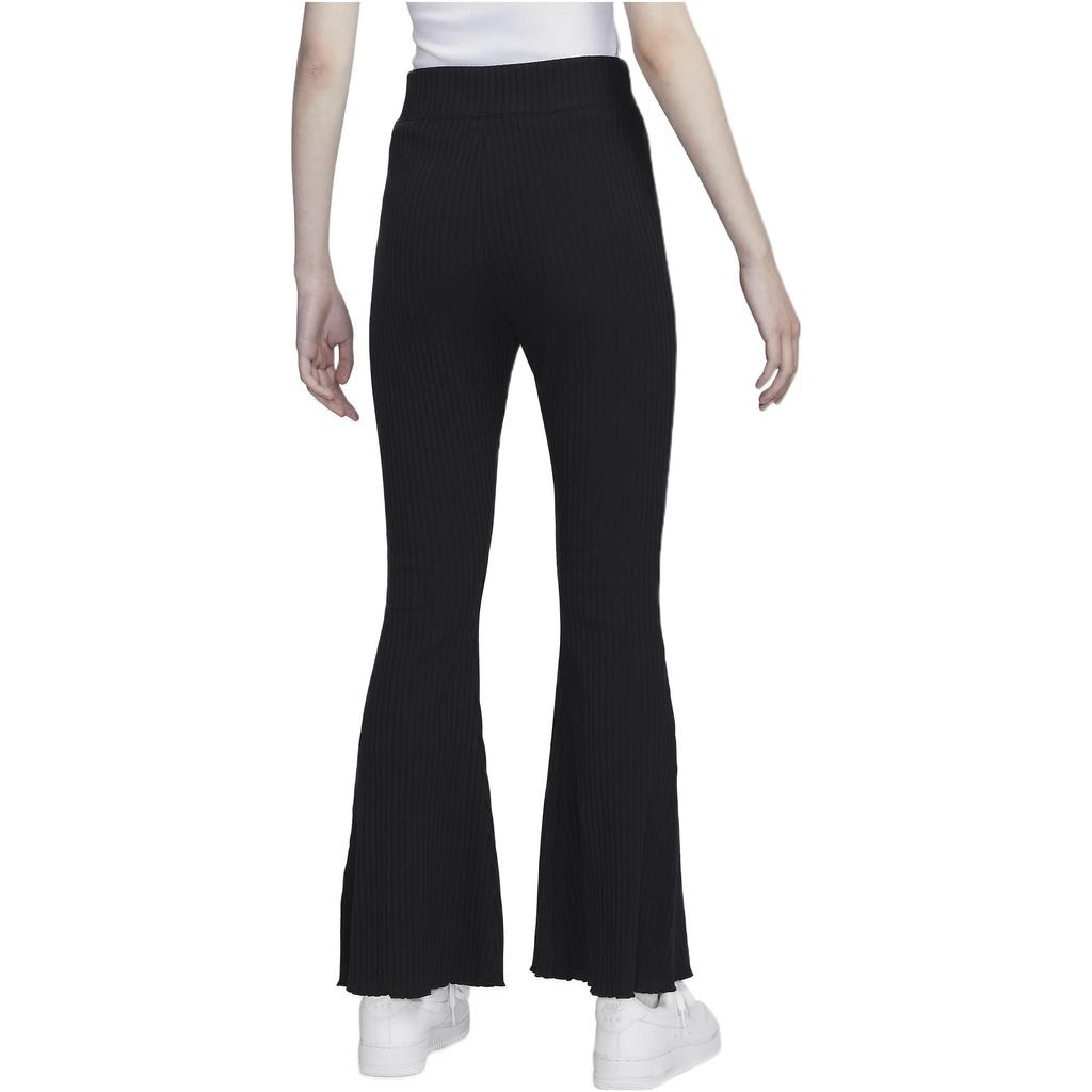 New Nike Sportswear Women'ss High Waist Ribbed Jersey Pants Asia Sizing Black DV7869-010