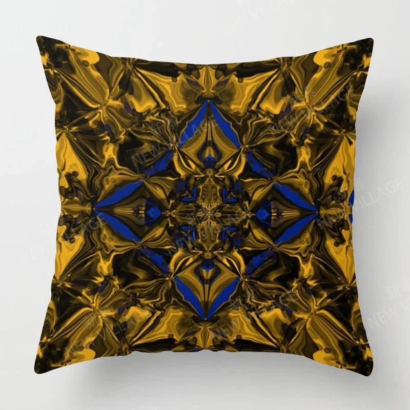Fall Home Decor Autumn Living Room Throw Pillow Cover Sofa Boho Cushion Cover Mandala