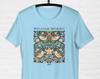 William Morris T-shirt Strawberry Thief famous pattern 1883, Vintage birds printed, Botanical Shirt Original drawing aesthetic clothing