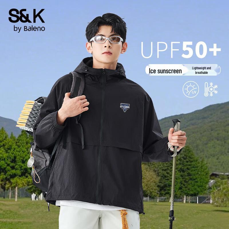

Baleno S&K Series Men s Hooded UV Protection Jacket 2XL