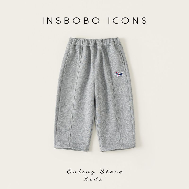 Boys  Pants Spring Outfit Children s Spring and Autumn Pants Baby Jogger Pants Cuffed Long Pants Girls  Casual Pants Spring Sweatpants Heather Grey (Spring/Autumn Collection) 100