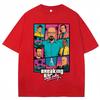 Breaking Bad Heisenberg Better Call Graphic T Shirt Men Women Vintage Short Sleeve Oversized Cotton Casual T-shirts
