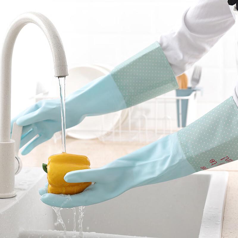 FKIV Household Cleaning Dishwashing Gloves