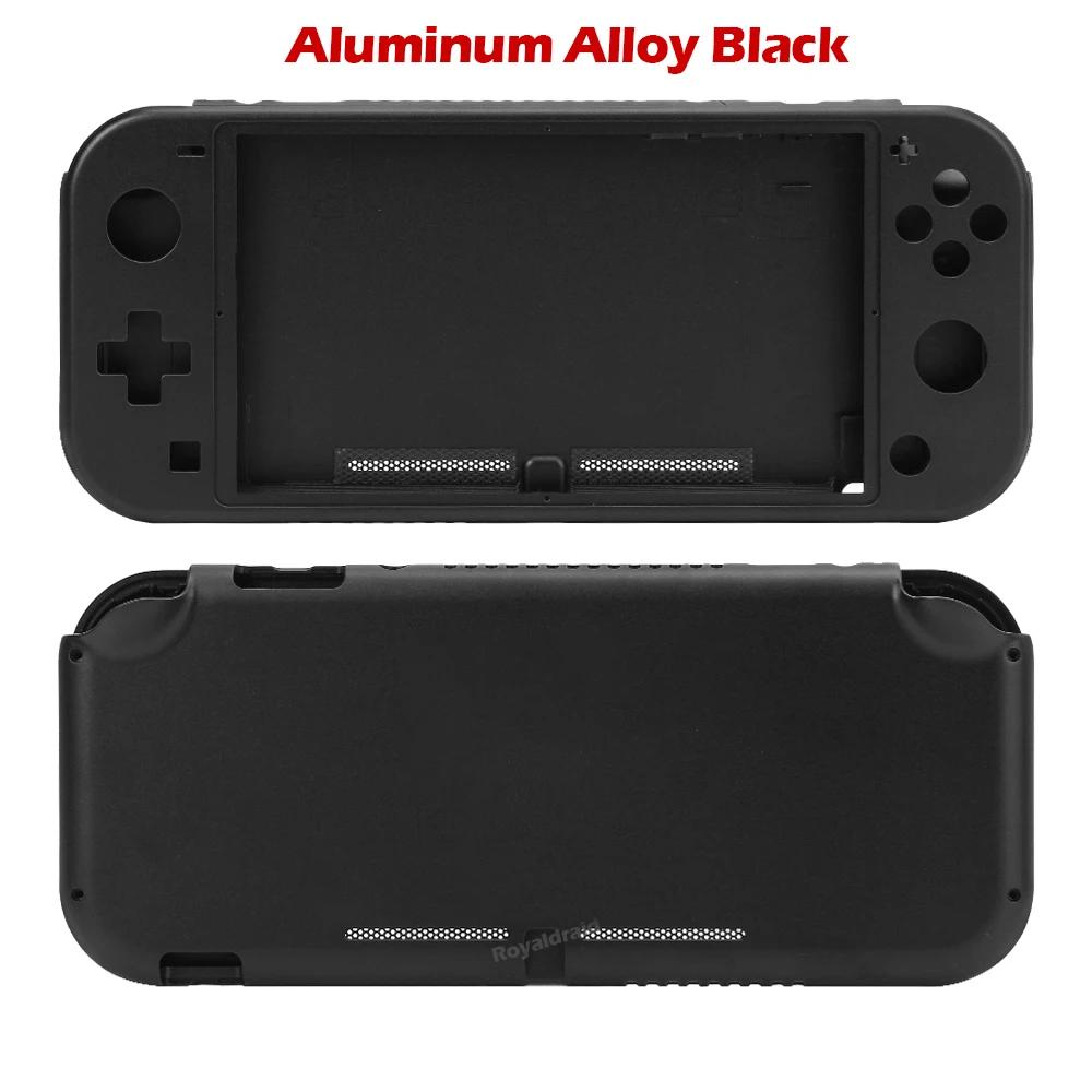 7 Colors Aluminum Alloy DIY Housing Replacement Back Plate Housing for NS Switch Lite Game Console Metal Shell Case Cover Access