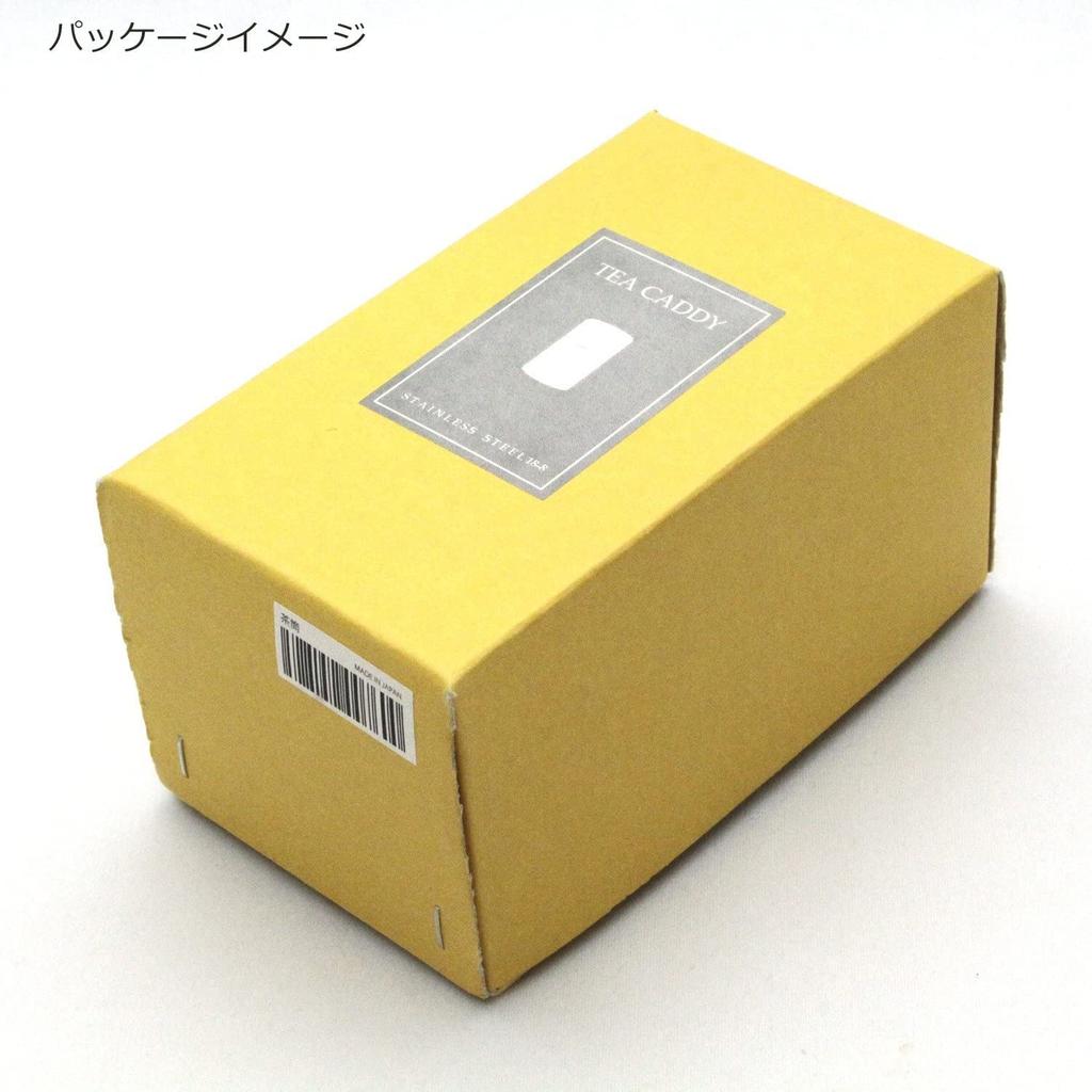 This 350ml Stainless Steel Tea Caddy Features a Matte Finish. Made In Japan, This Classic Size Tea Caddy Includes an Inner Lid. Its Clean Design and