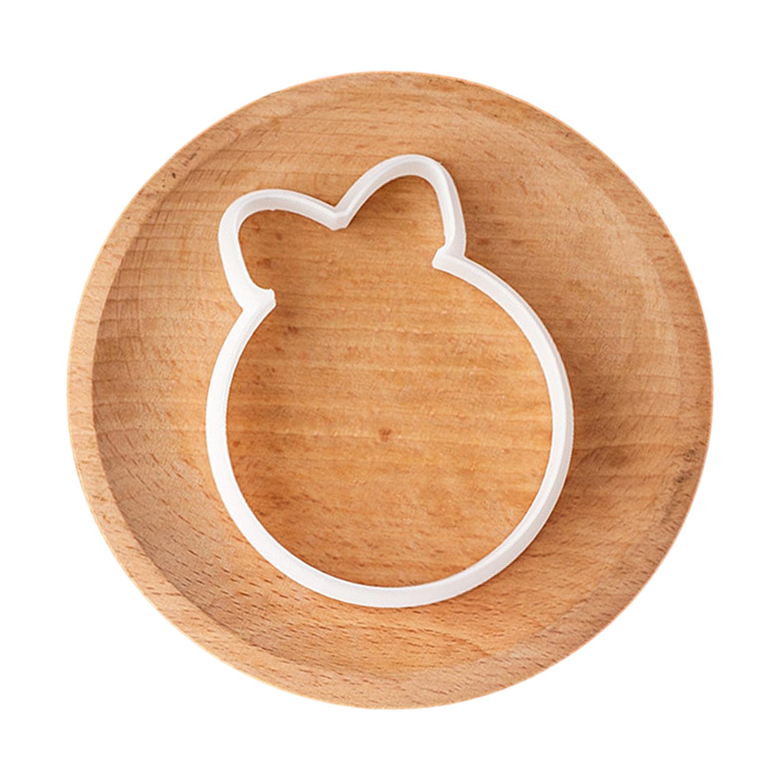 

Fondant Cookie Cutter Acrylic Mold for Christmas Themed Holiday Treats Easy to Use Dessert Biscuit Baking Mould