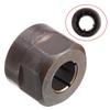 1 st Spännhylsmutter 13MM Metall 1/2" Sänksågdelar 22,5*27mm Svart Ny